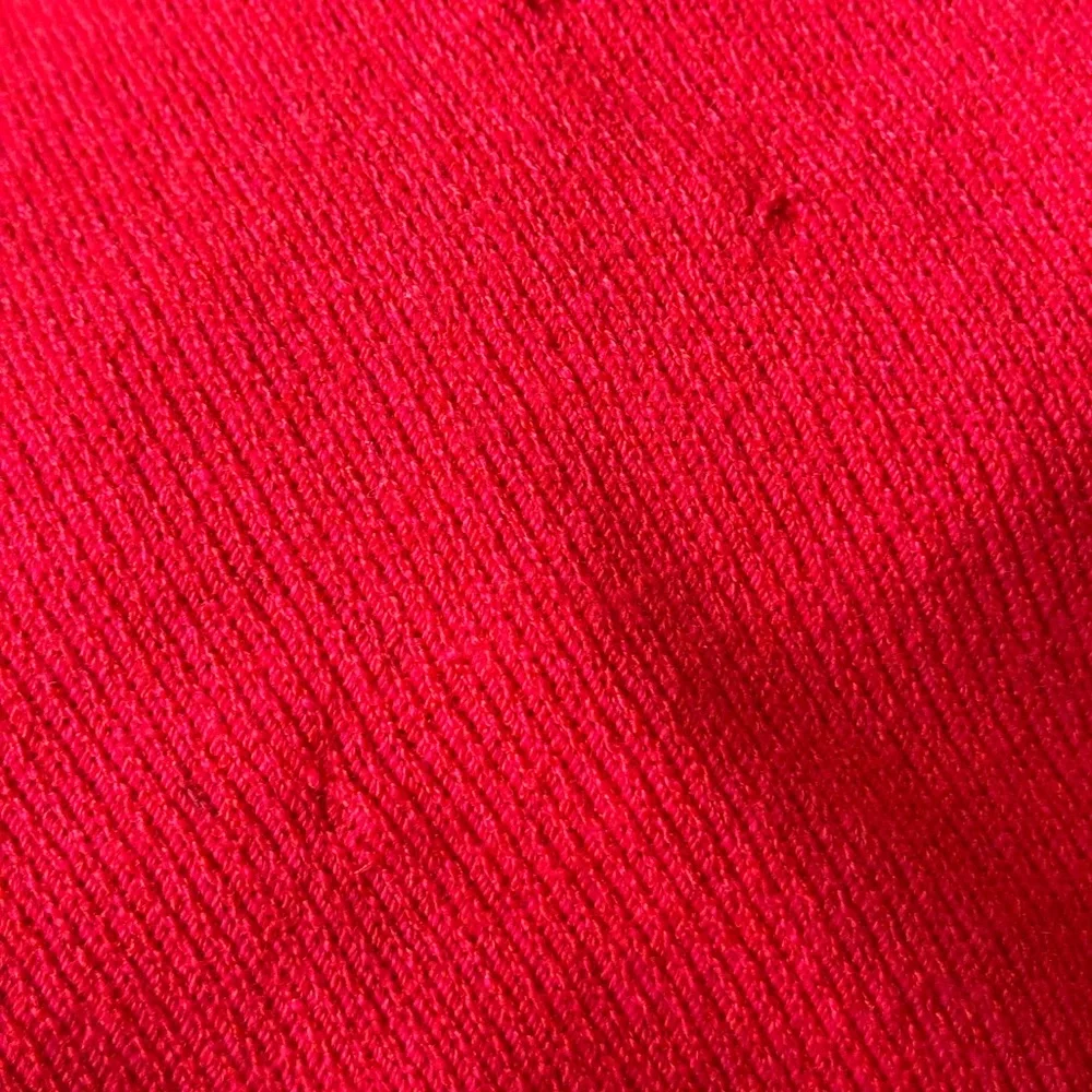 80s Vintage Red Knit Mini Dress - Picture 7 of 7